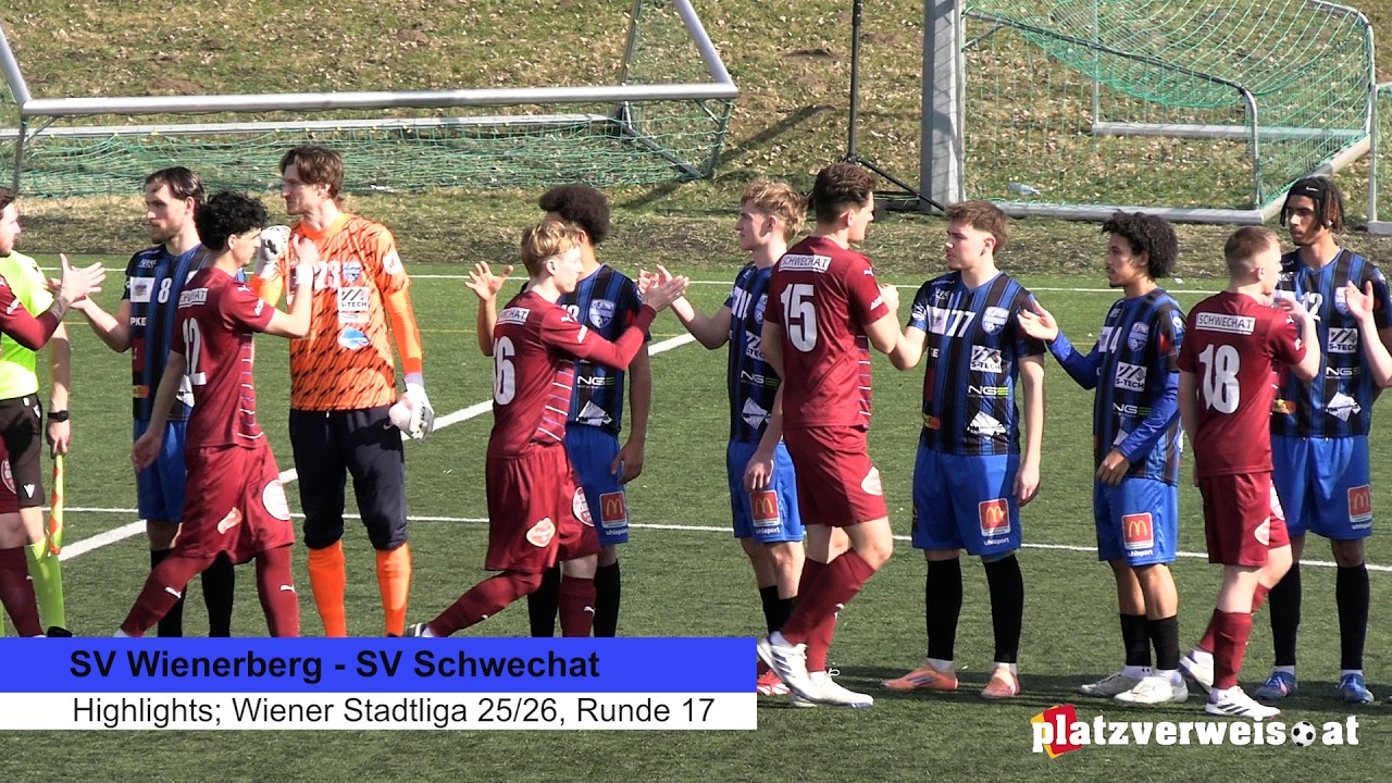 Highlights Wienerberg - Schwechat; Wiener Stadtliga 25/26, Runde 17