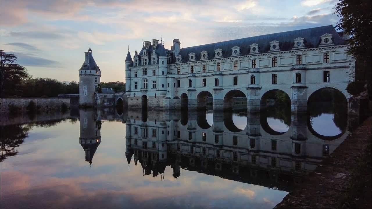 [4K]프랑스 왕비들이 사랑한 슈농소 성 산책 The castle of French Queens Château de Chenonceau Walking Tour