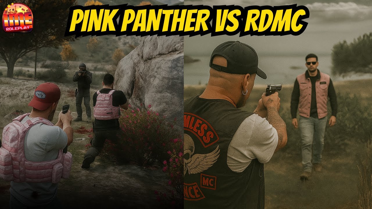 BLOODY WAR PINK PANTHER VS RDMC #ime #imeroleplay