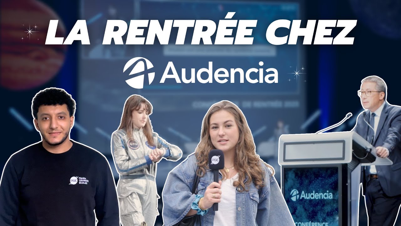 Les coulisses de la rentrée à Audencia (sur le thème de l'espace !)