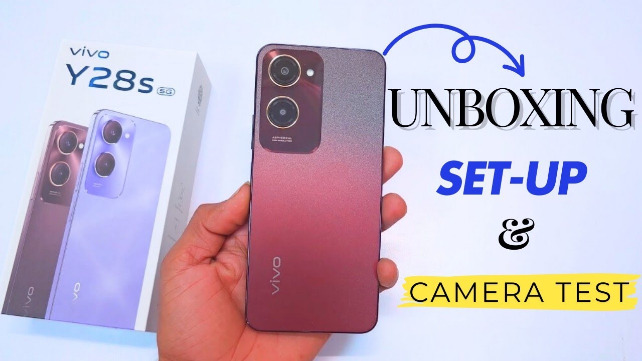 Vivo Y28s 5G 🔥 Unboxing, Setup & Camera Test.
