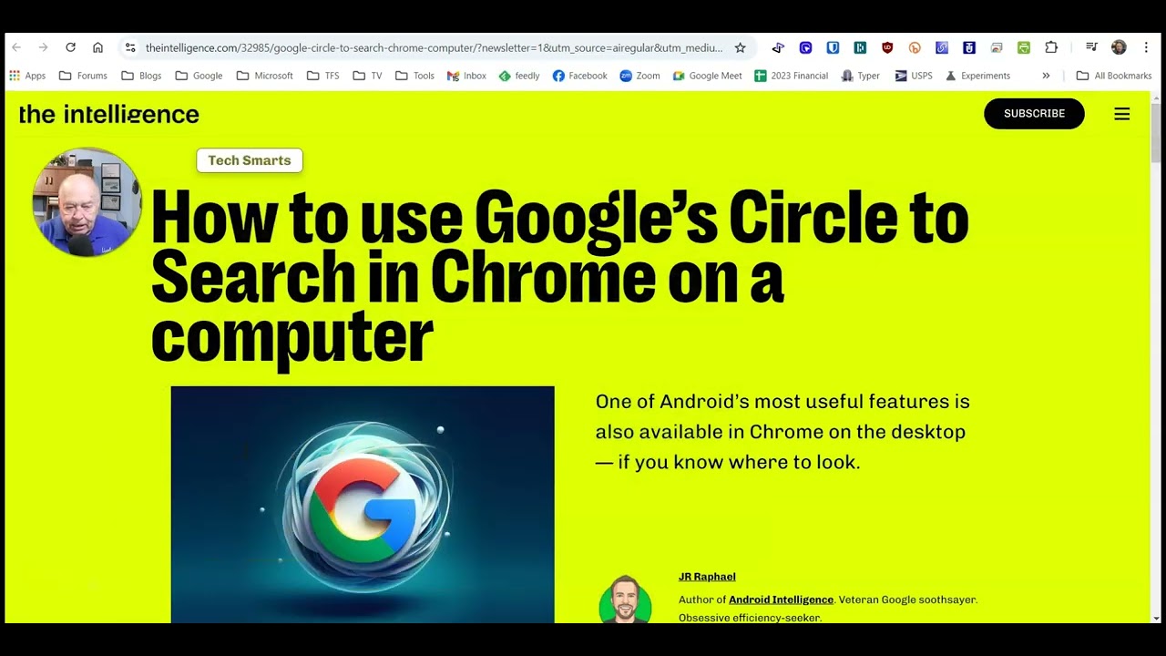 Circle to Search in Chrome Browser