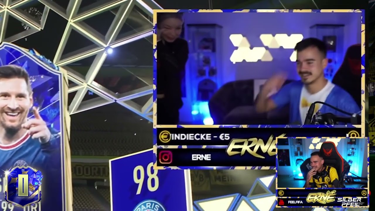 als Ern&eacute; messi toty gezogen hat😱🔥
