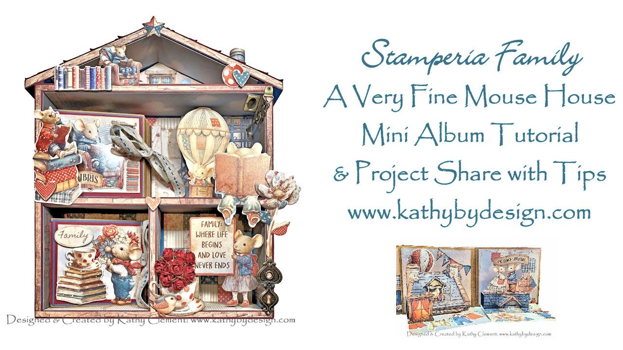 A Very Fine Mouse House of Mini Albums Tutorial