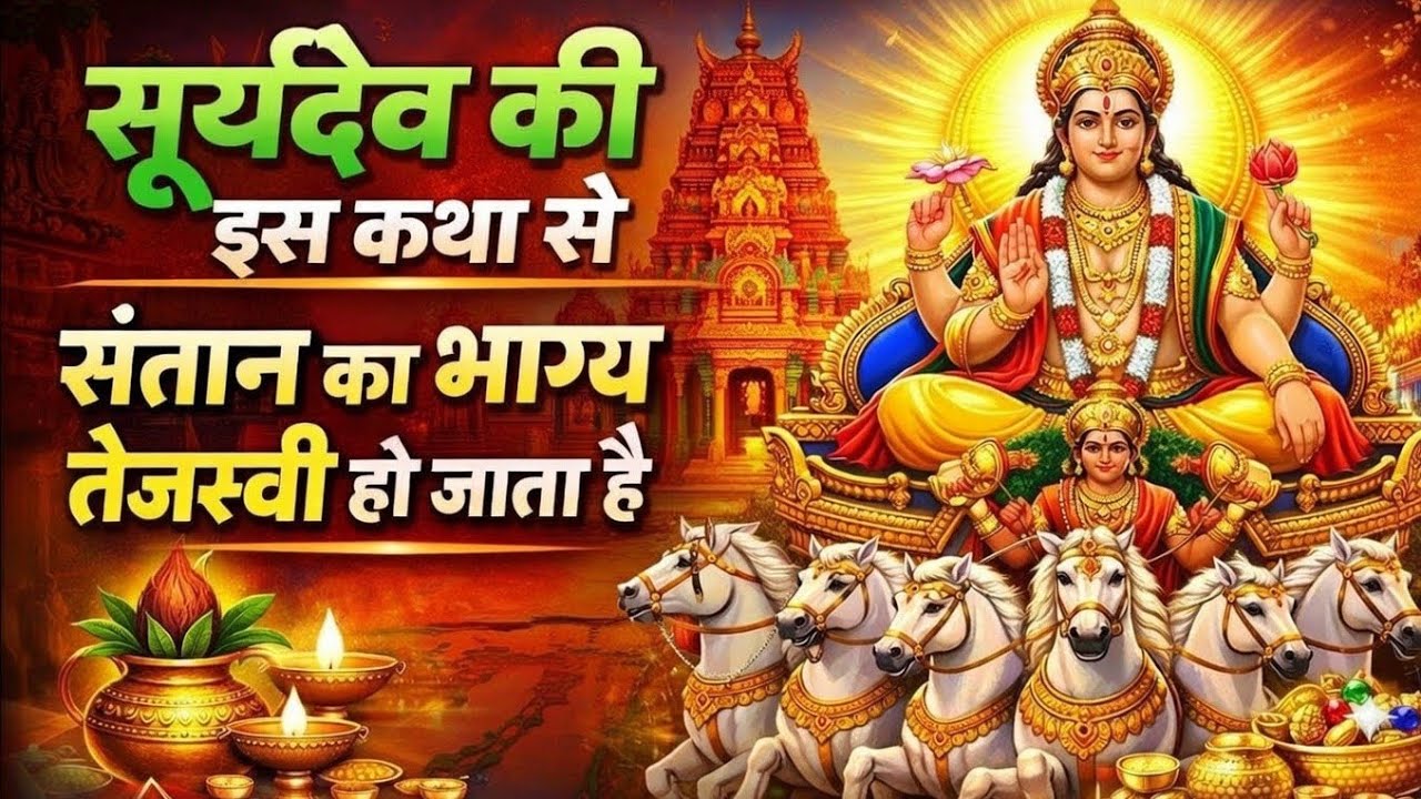 सूर्यदेव की इस कथा से संतान का भाग्य तेजस्वी हो जाता है | Ravivar Ki Pavitra Katha | रविवार व्रत कथा