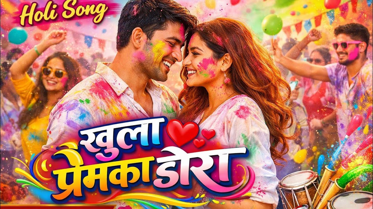 HORI ~ खुला प्रेमका डोरा | New Holi Song 2026 🎨 Romantic Holi Song | Nepali Holi Special| Happy Holi