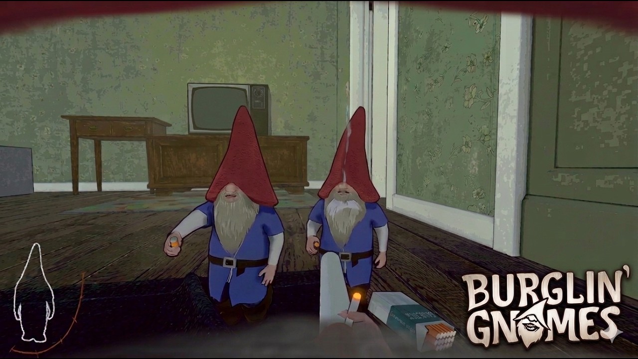 TAM CA 3 CHÚ LÙN VÀ ÔNG GIÀ THÍCH NU.DE TRONG NHÀ | Burglin' Gnomes (Demo)