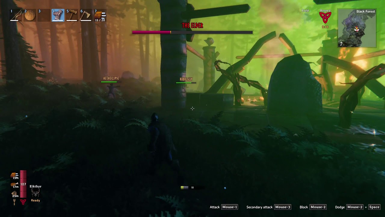 Valheim 3: Fighting the Elder