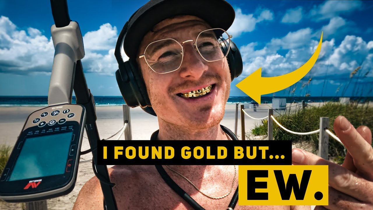 My Strangest GOLD Discovery EVER | Beach Metal Detecting Adventures