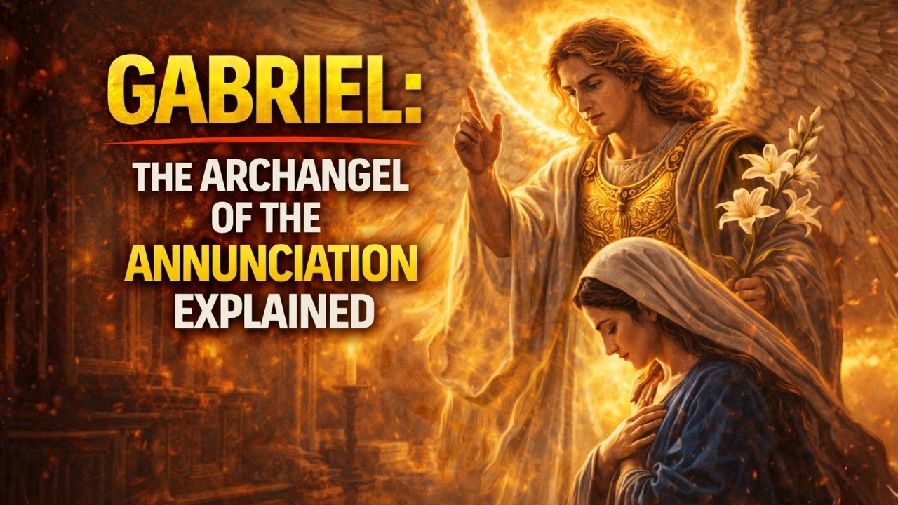 GABRIEL: The Archangel Who Announced the Birth of Jesus to Mary
