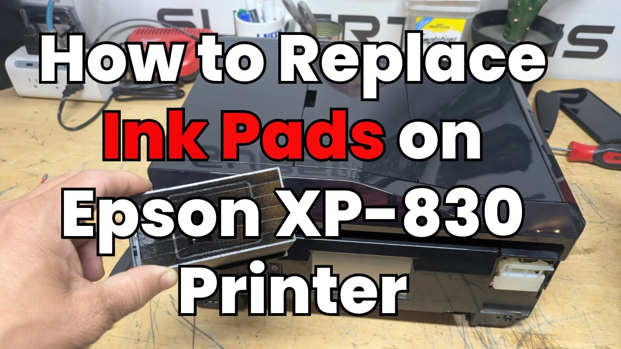 How to Replace Ink Pads on Epson XP-830 Printer | Step by Step Tutorial
