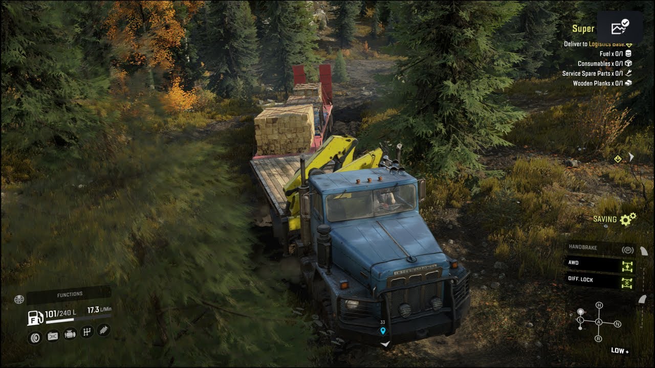 SnowRunner - Super Order Logistics Base