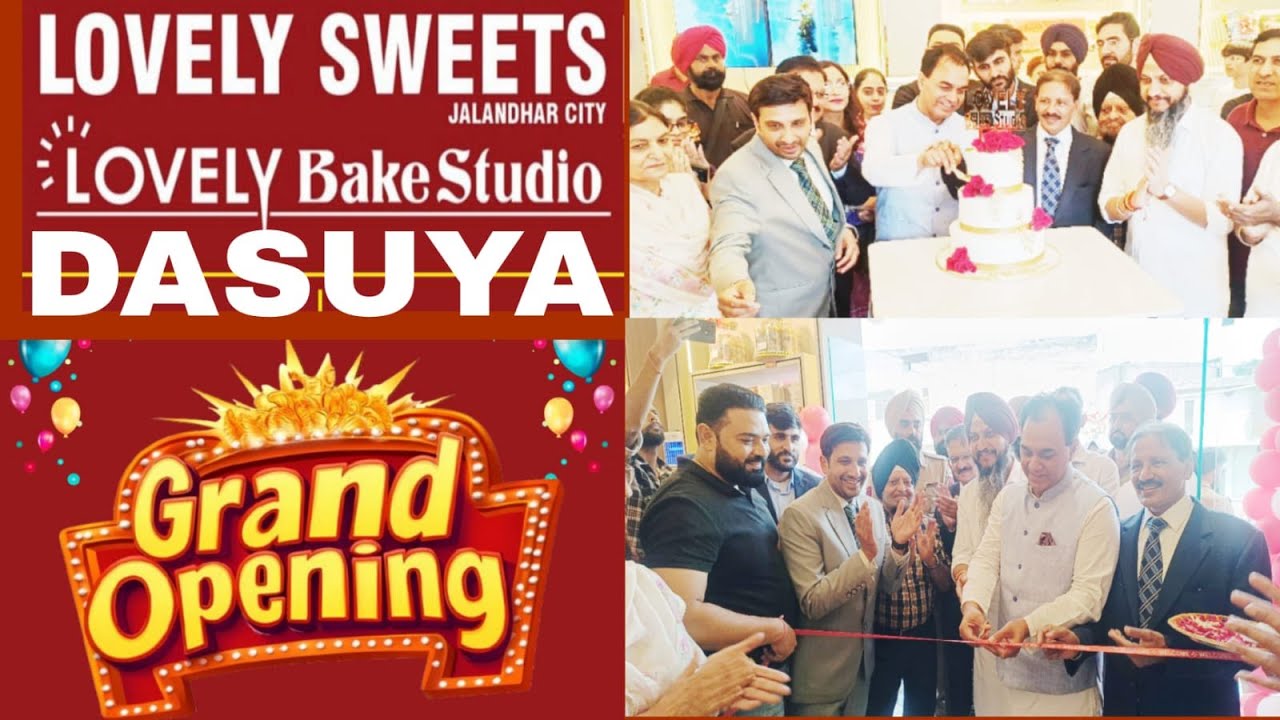 DASUYA : Grand Opening Of LOVELY SWEETS & LOVELY BAKE STUDIO