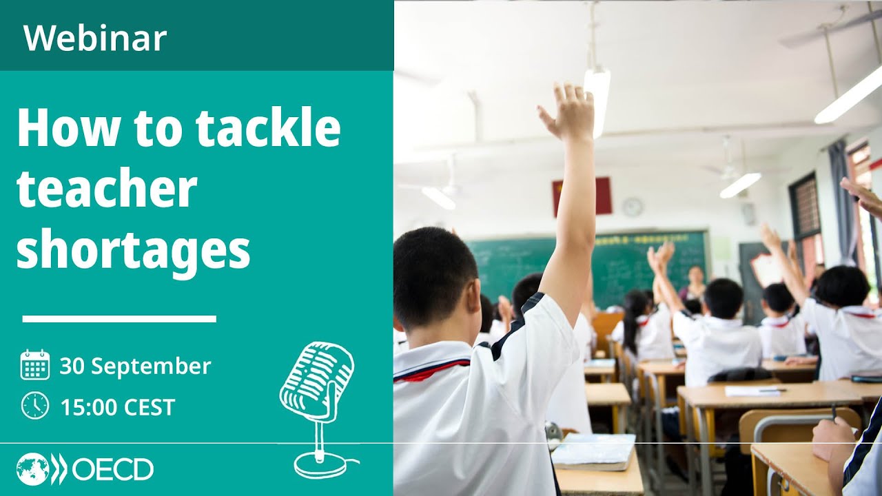 Webinar: How to tackle teacher shortages