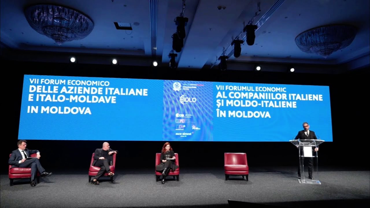 VII Forum Economico delle Imprese Italiane in Moldova / Chisinau 05.03.2021