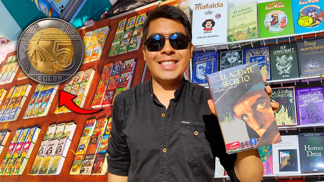 La FERIA DEL LIBRO en CHIMBOTE 😱 Libros ORIGINALES desde S/5 SOLES
