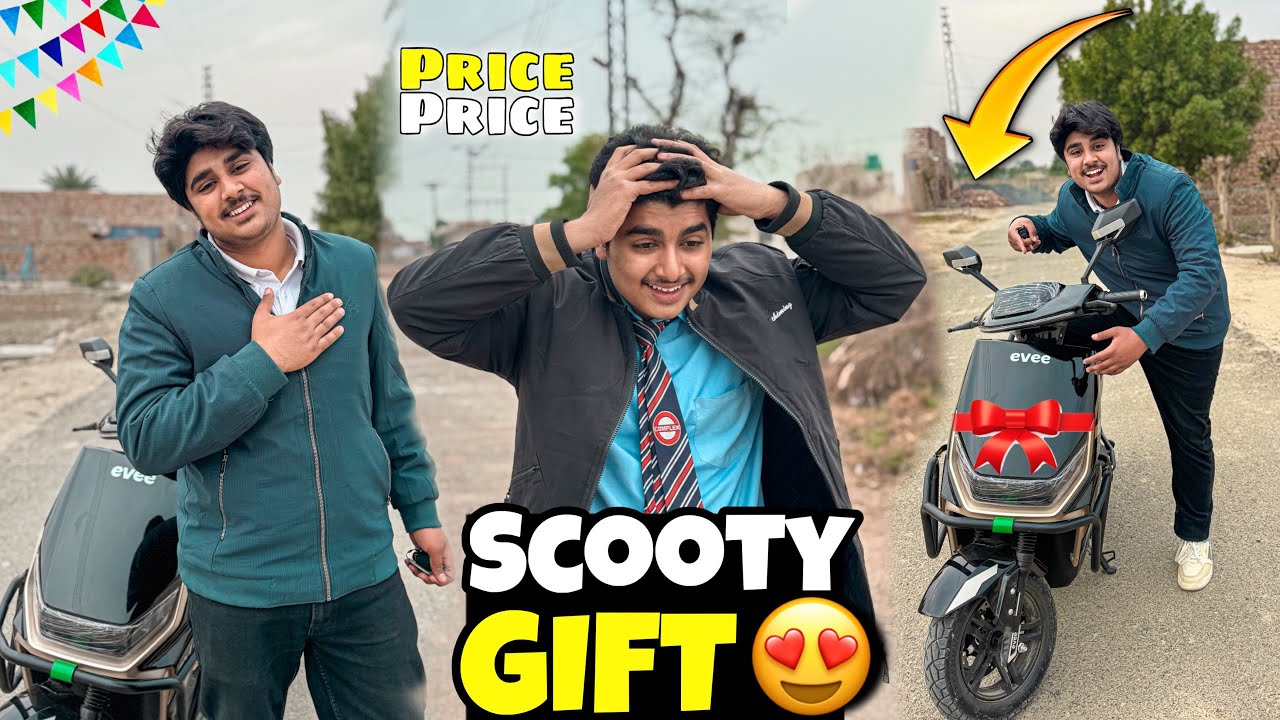 Zeeshan Ko Evee Gen-Z Scooty Gift Kar Di 😱 | Kitne Ki Li?..