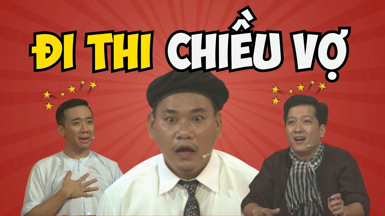 Anh chồng đi thi Thách thức Danh hài chỉ để CHIỀU LÒNG VỢ