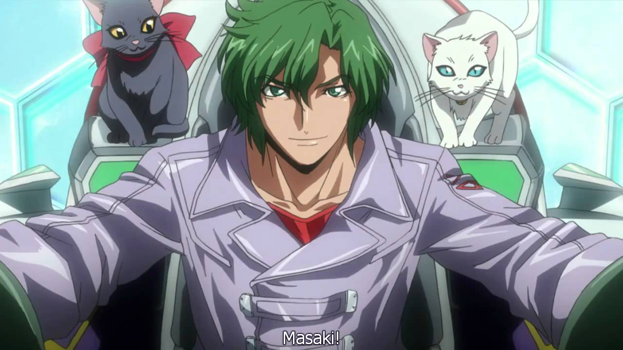 Cybuster in episode 9 of SRW OGIN