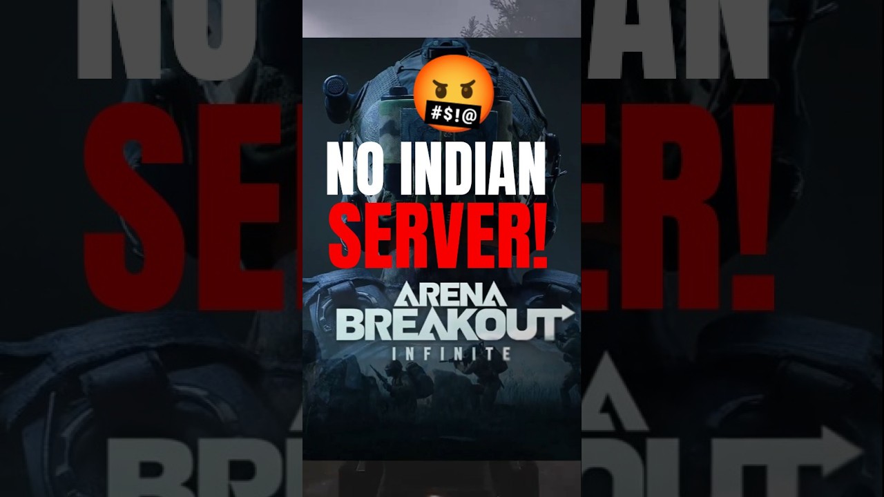 No Indian Server?🤬 Arena Breakout: Infinite #manjeegaming #arenabreakoutinfinite #arenabreakout