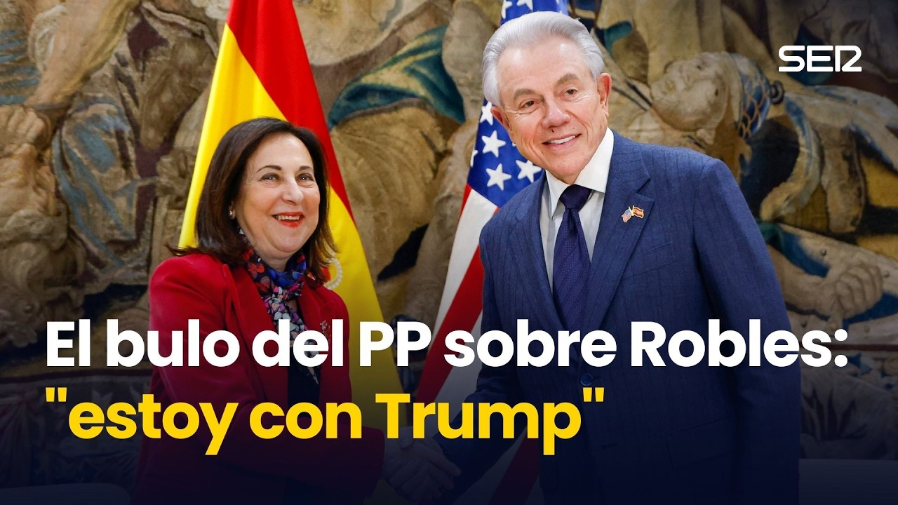 El PP difunde el bulo de que Robles le dijo al embajador de EEUU 