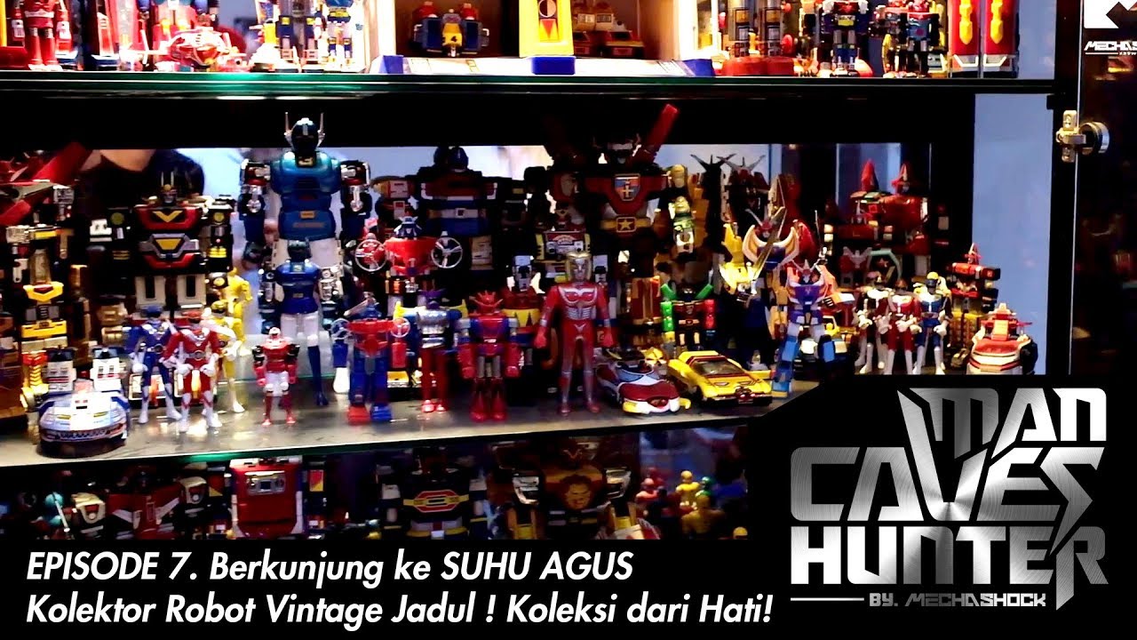 Suhu Agus Kolektor Robot Jadul / Vintage Kenangan waktu kecil. Koleksi itu dari hati!