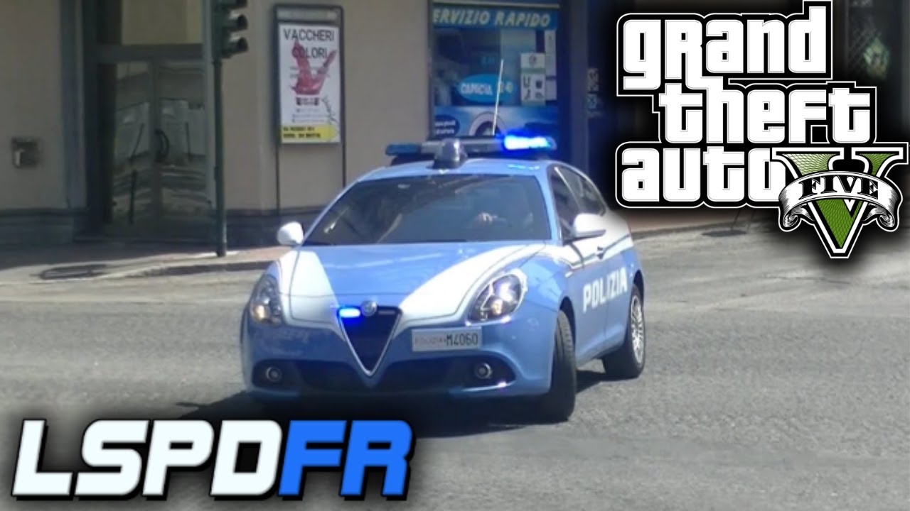 FOLLI INSEGUIMENTI + SPARATORIA| GTAV - LSPDFR // Polizia di Stato #lspdfr #gta5 #gameplay