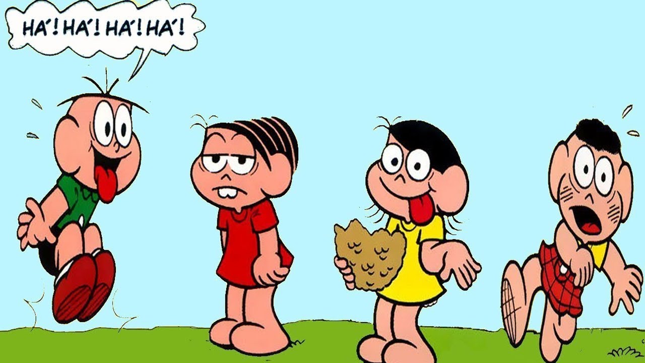 CEBOLINHA CONTA AS PIORES PIADAS DO MUNDO - QUADRINHOS MÁGICOS DA TURMA DA MÔNICA