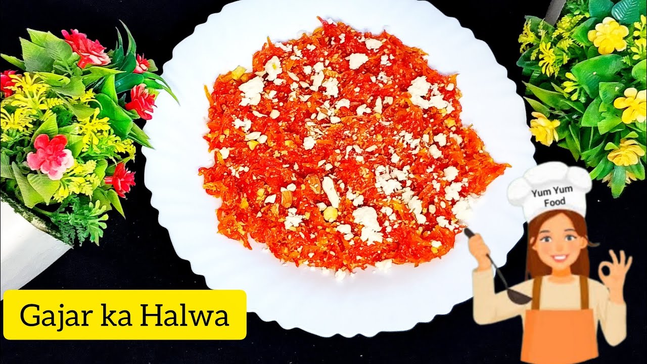 Gajar ka Halwa Without Milk | Asaan Carrot Halwa Recipe | Quick & Easy Dessert
