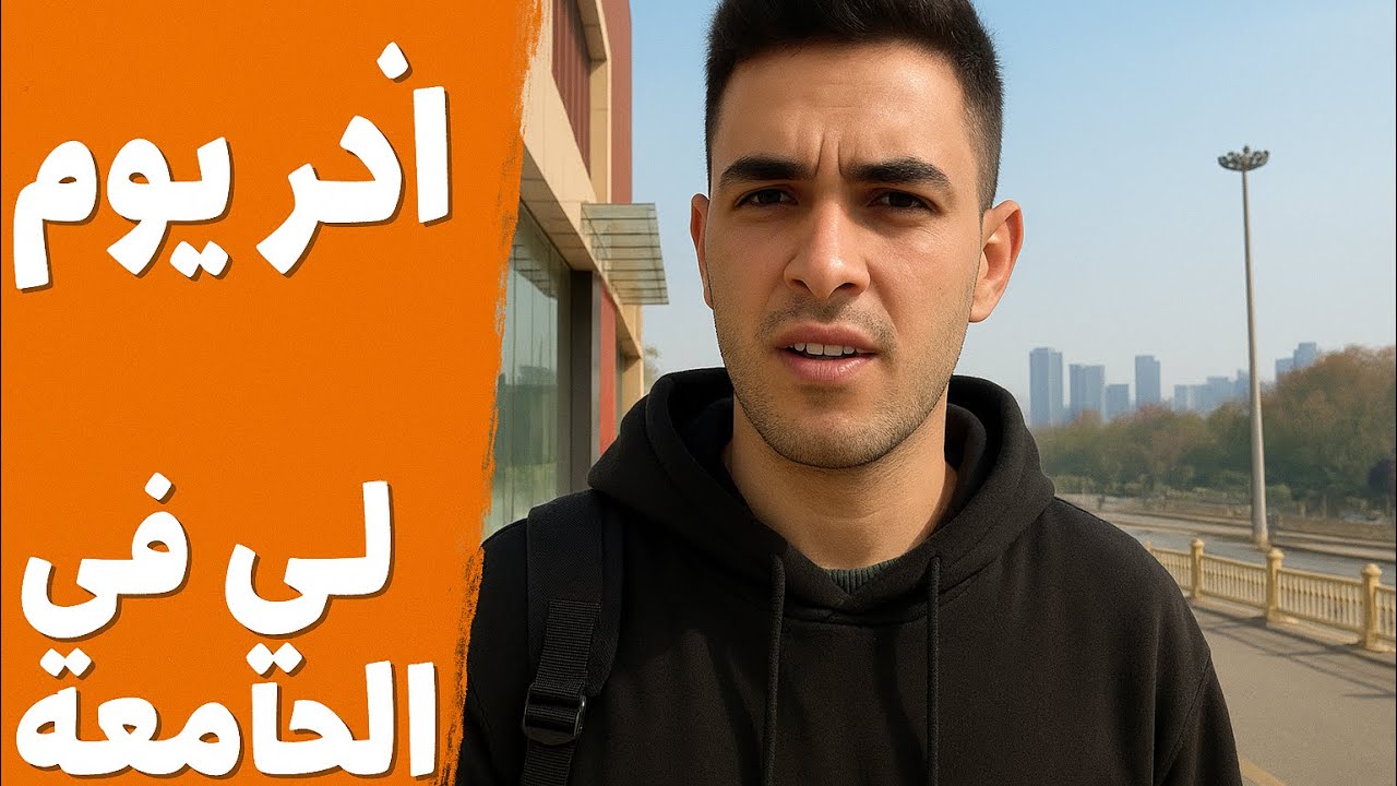 أخر يوم لي في الجامعة 🇨🇳