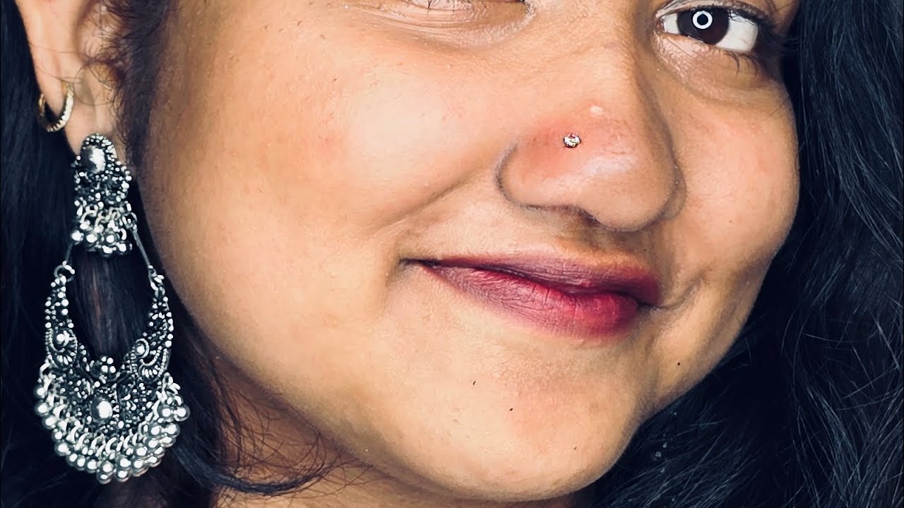 Finally did it… nose piercing glow unlocked 💫