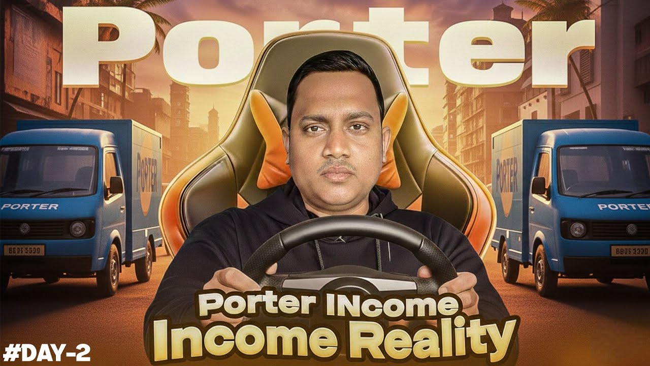 Day 2 | Porter Gaadi Se Kitni Kamai Hoti Hai? Sachai