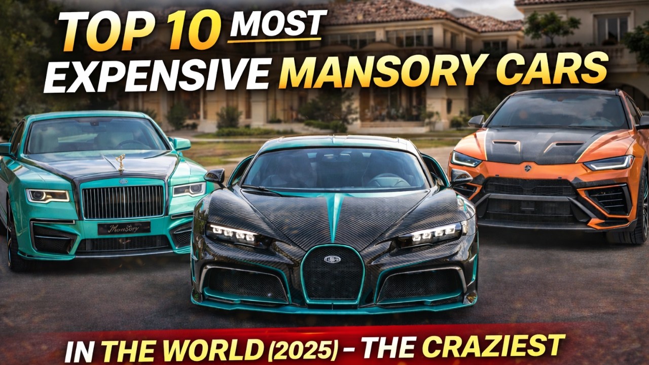 Top 10 Expensive Mansory Cars in the World! 2