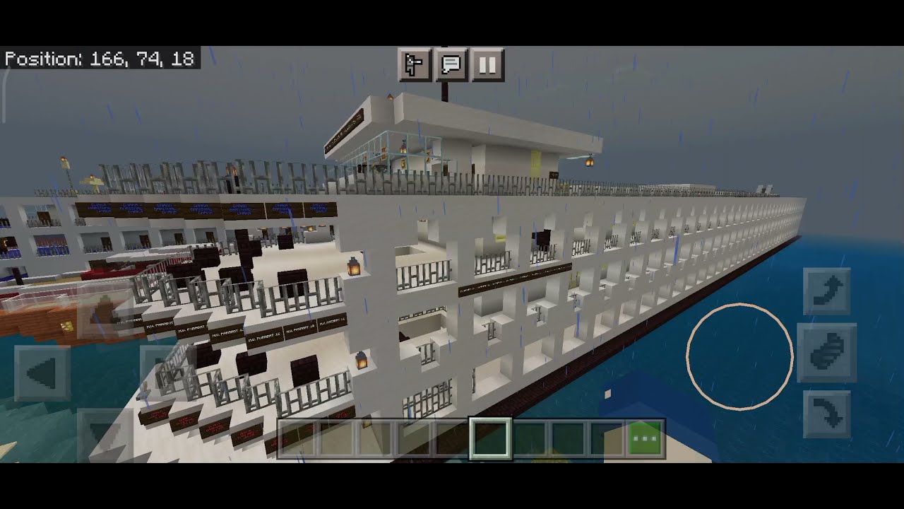 AhnafAlfe007 || Minecraft Cruise Ship / Bangladeshi Launch || Minecraft Creative Series #2