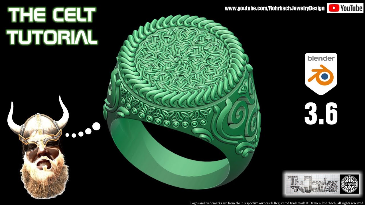 The CELT Tutorial 3D Jewelry Modeling and Rendering BLENDER 3.6