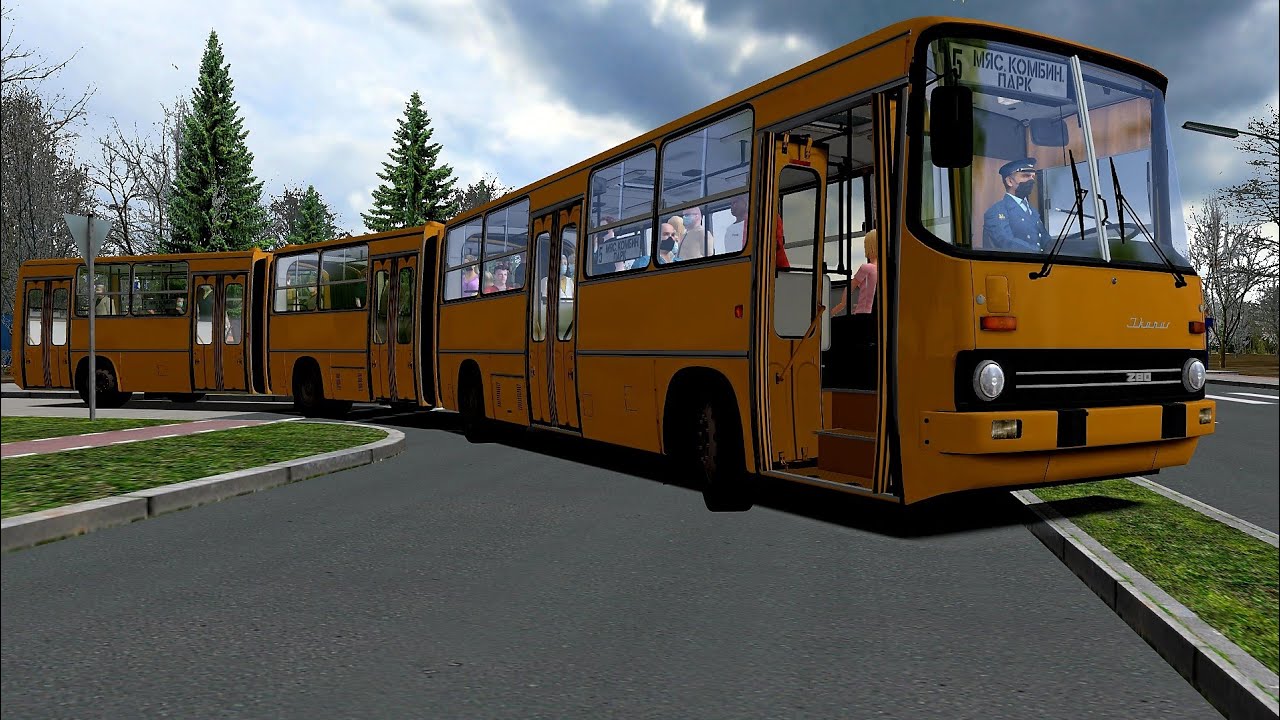 OMSI-2 трехсекционный Ikarus-293