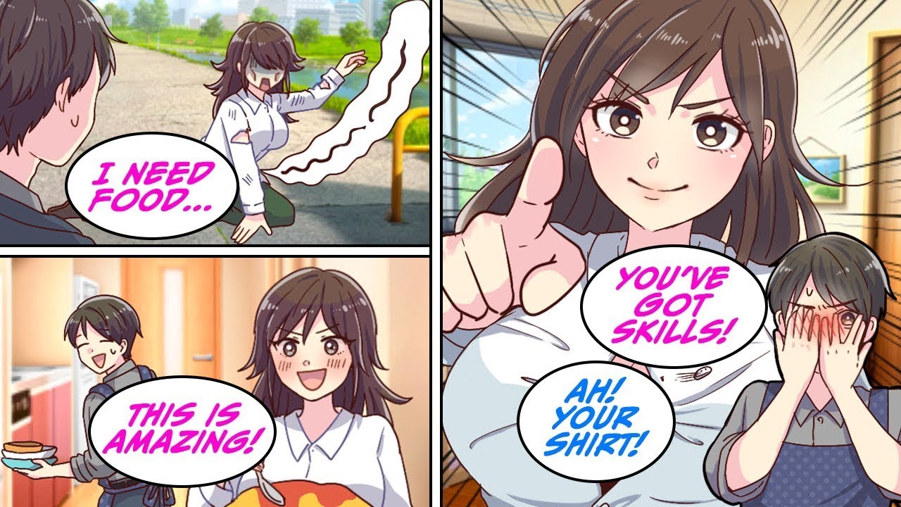 [Manga Dub] When I helped a skinny homeless person... my rock-bottom life changed... [RomCom]