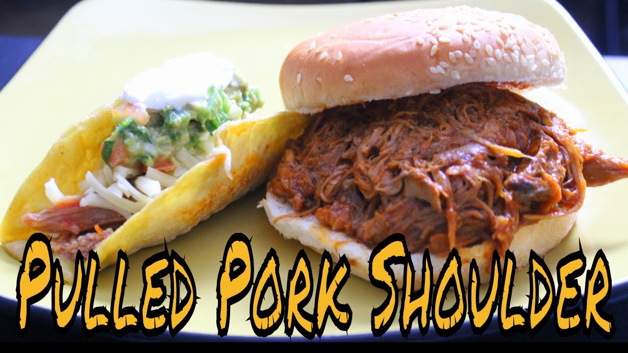 Pulled Pork Shoulder in Power Pressure Cooker XL (One protein two Meals)