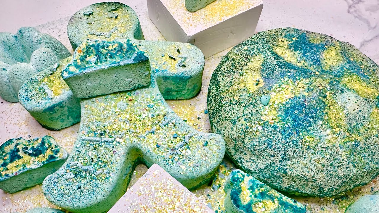 Fresh Chalk and Reformed Gym Chalk Crush ASMR