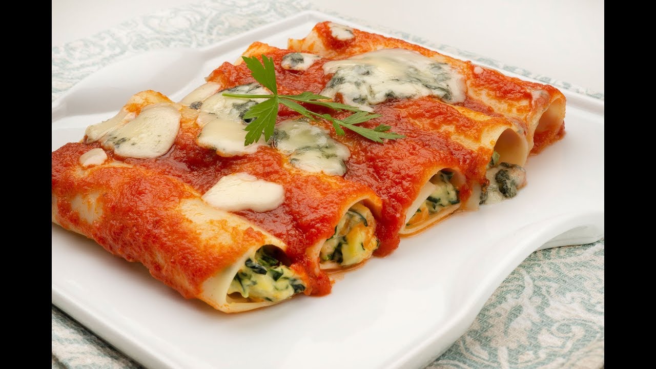 Canelones de verduras y jamón cocido - Karlos Arguiñano en tu cocina