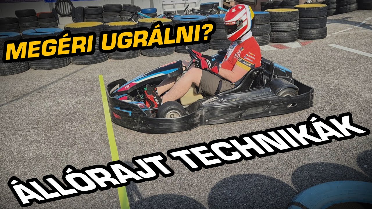 Melyik a legjobb rajt technika gokart versenyen? | SAGP