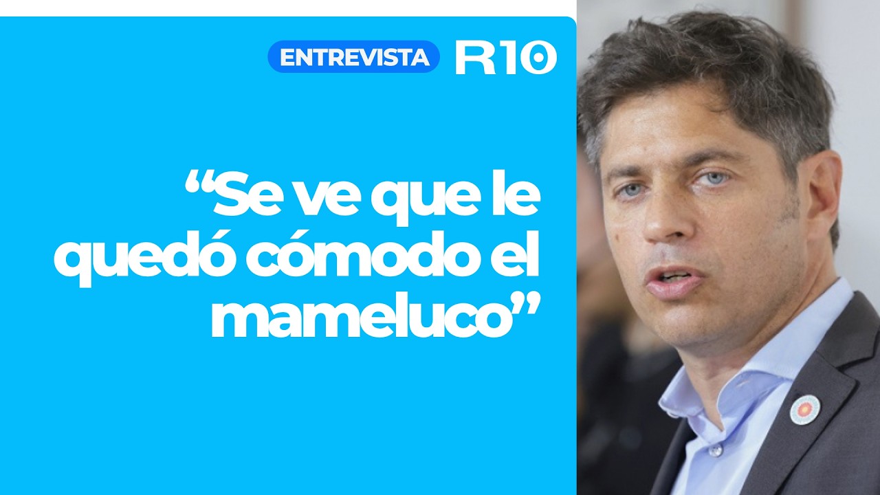 &ldquo;LO DE YPF ME GENER&Oacute; ALIVIO&rdquo; | Axel Kicillof en #Fen&oacute;menoBarrial