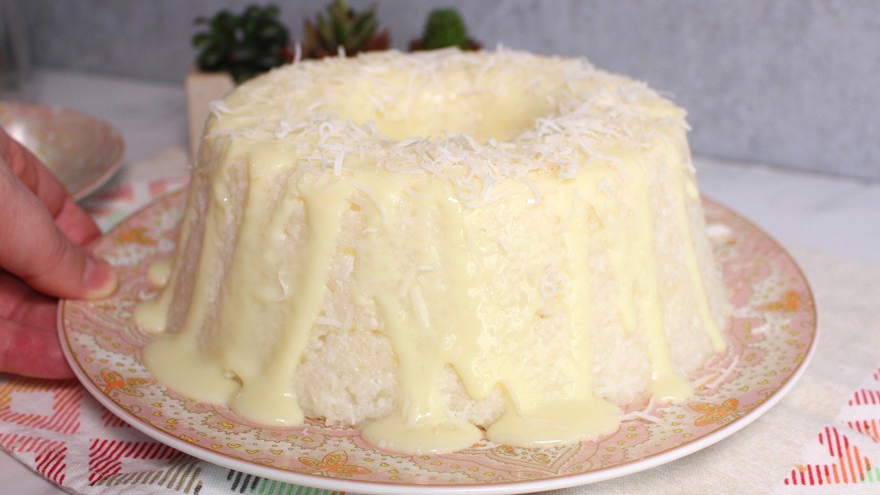 SEM FORNO E BEM MOLHADINHO - BOLO DE TAPIOCA - RECEITAS QUE AMO