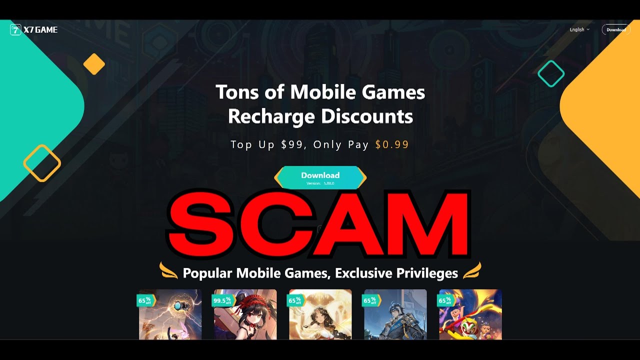 Malicious Intent - APK Download Beware - X7 Games