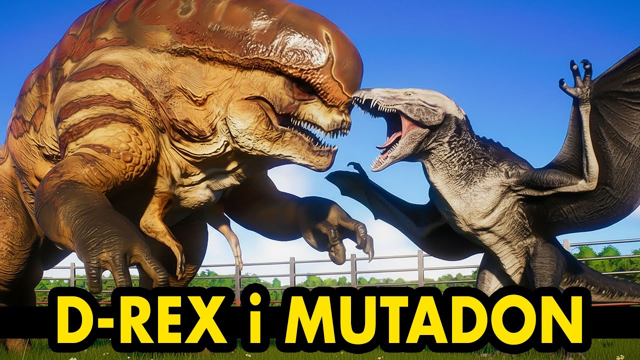 Mutadon i Nowy Distortus Rex w Jurassic World Evolution 2