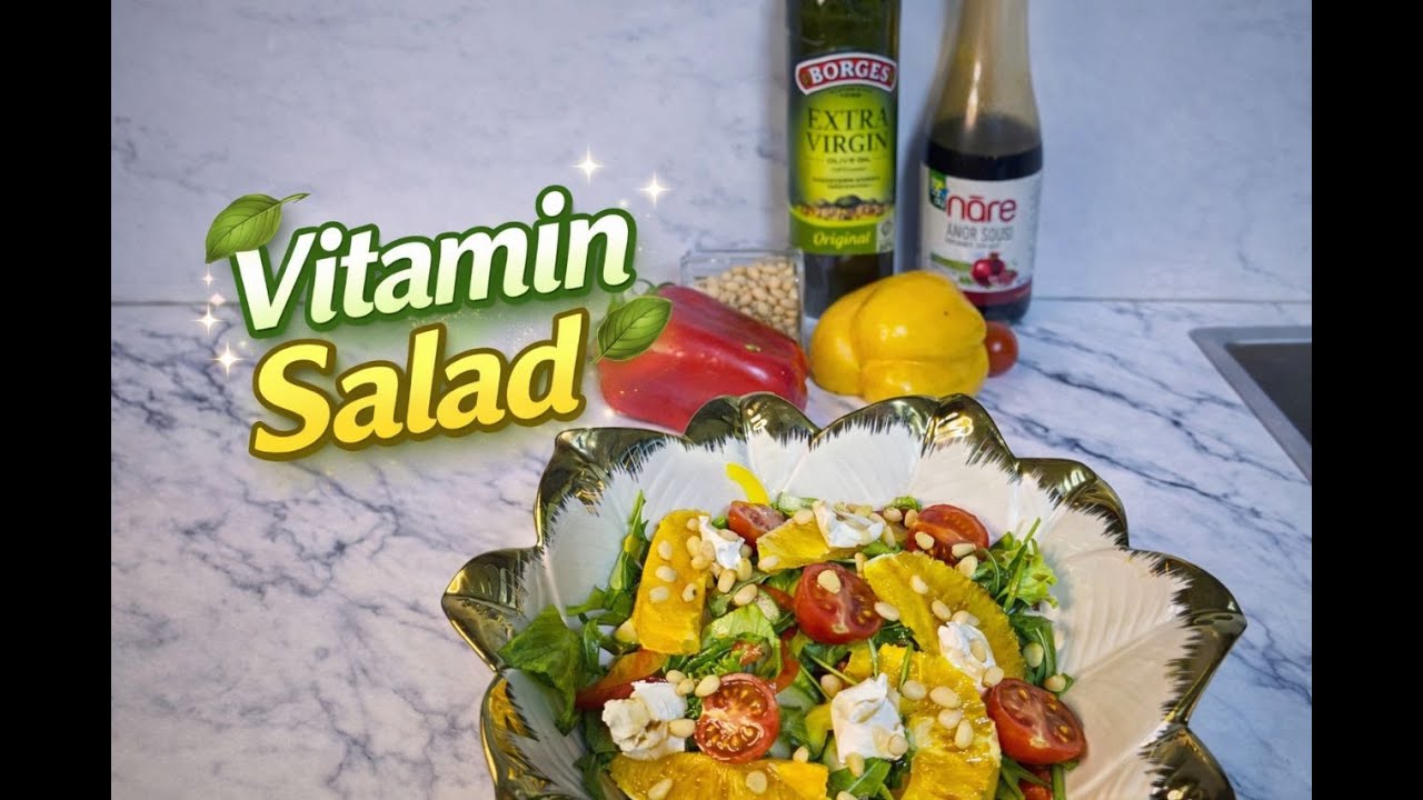 Salad rich in fiber