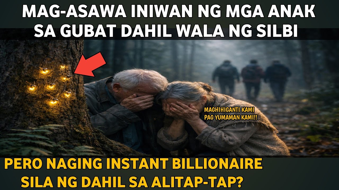 Mag-asawang señor iniwan ng mga anak sa gubat para mamatay,.pero yumaman dahil lang sa alitaptap..
