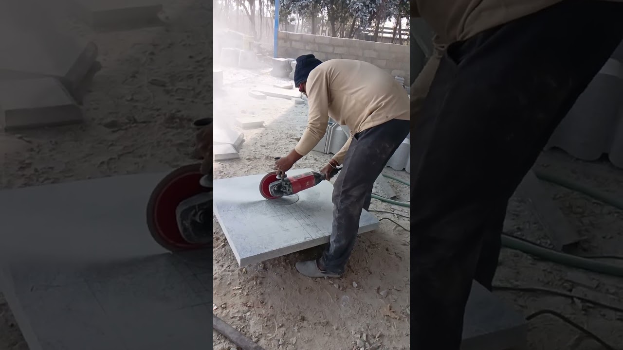 Satisfying Stone Cutting: Carving a Perfect Circle 💎