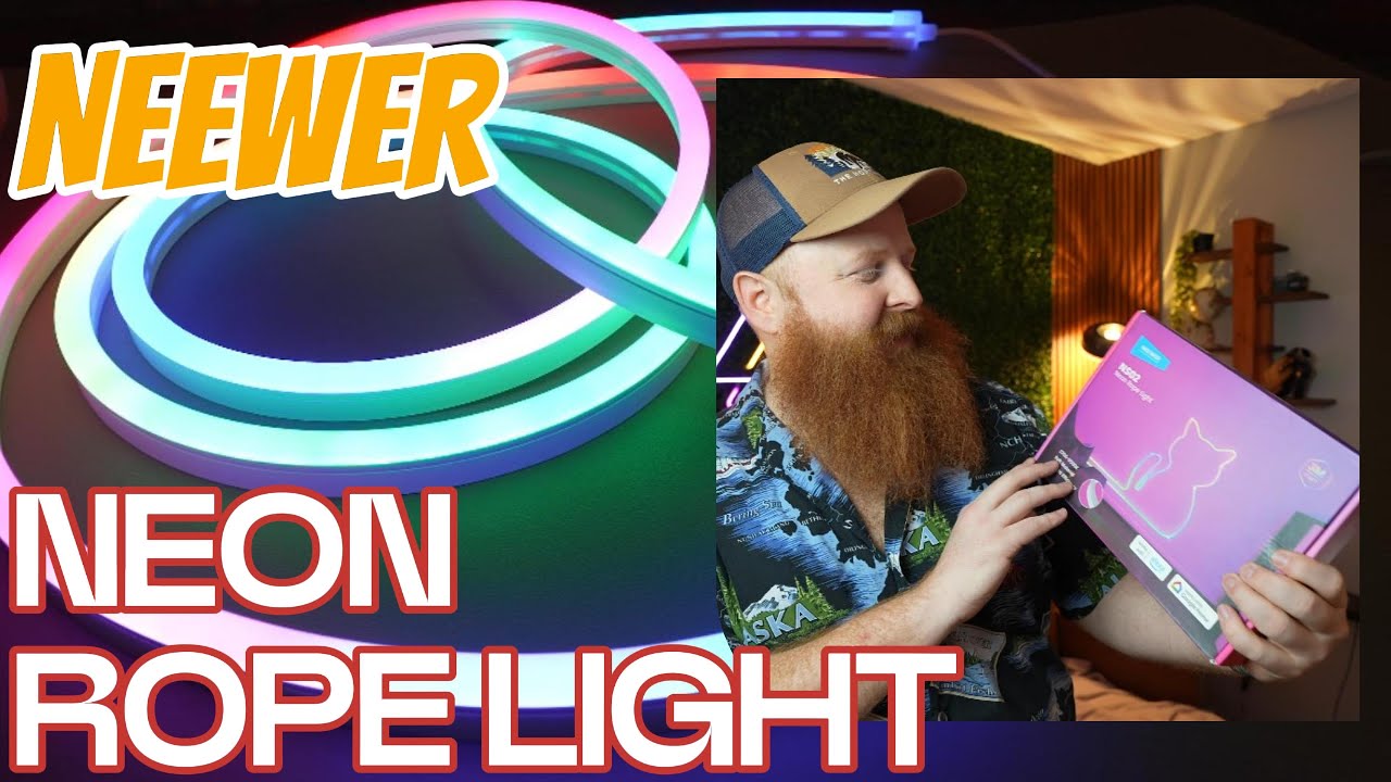 Обзор неоновой ленты NEEWER NS02 RGB | Отличные сценарии, большая гибкость