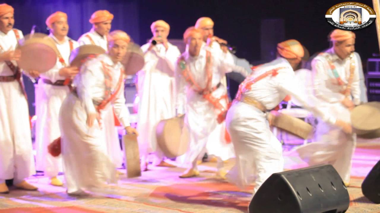 العرض المسائي لفرقة الهياتة بمهرجان ربيع الموظف الجماعي فاس 2016